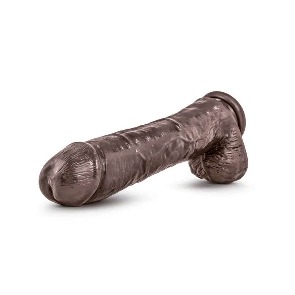 Dr. Skin - Mr. Savage - 11.5 In Dildo With Suction Cup - Chocolate 1
