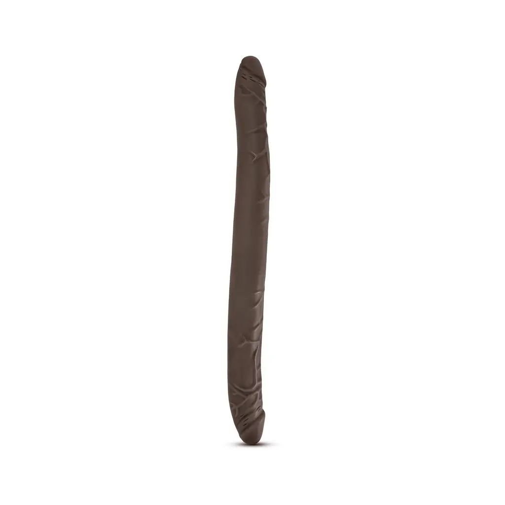 Dr. Skin - 16In Double Dildo - Chocolate 1