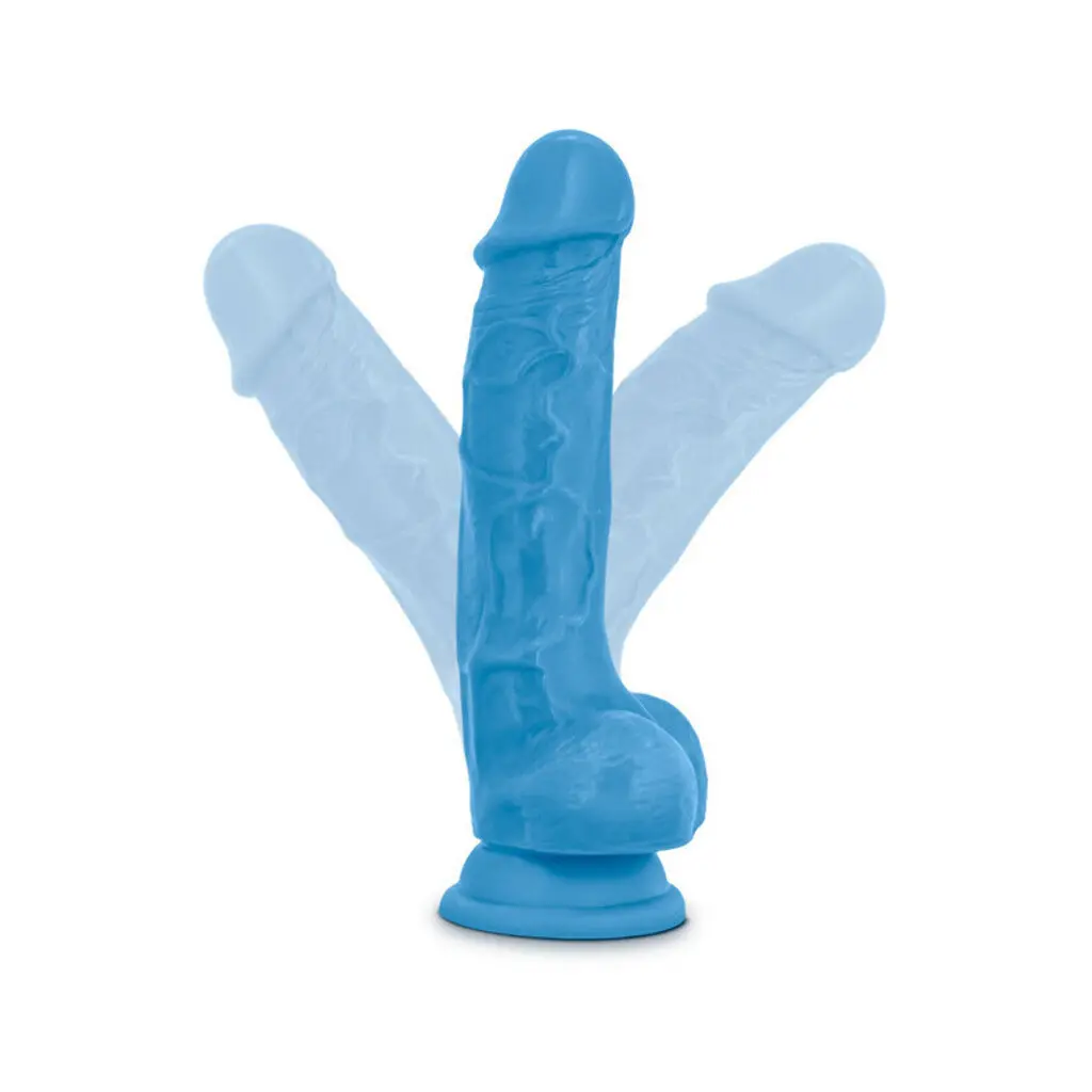 Neo - 7.5 In Dual Density Dildo With Balls 1