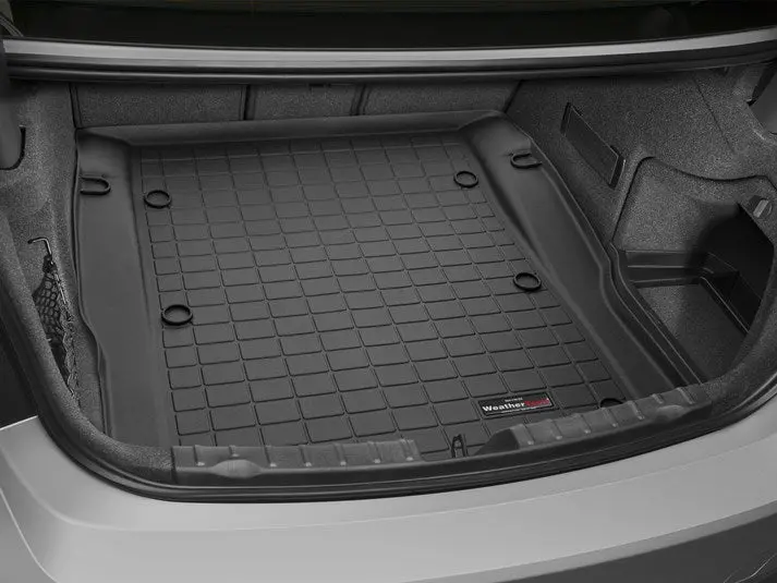 Alfombra Weathertech Para Bmw Serie 3 2012-2018. Incluye Cargo Liner Para El Baul En Color Negro. 1