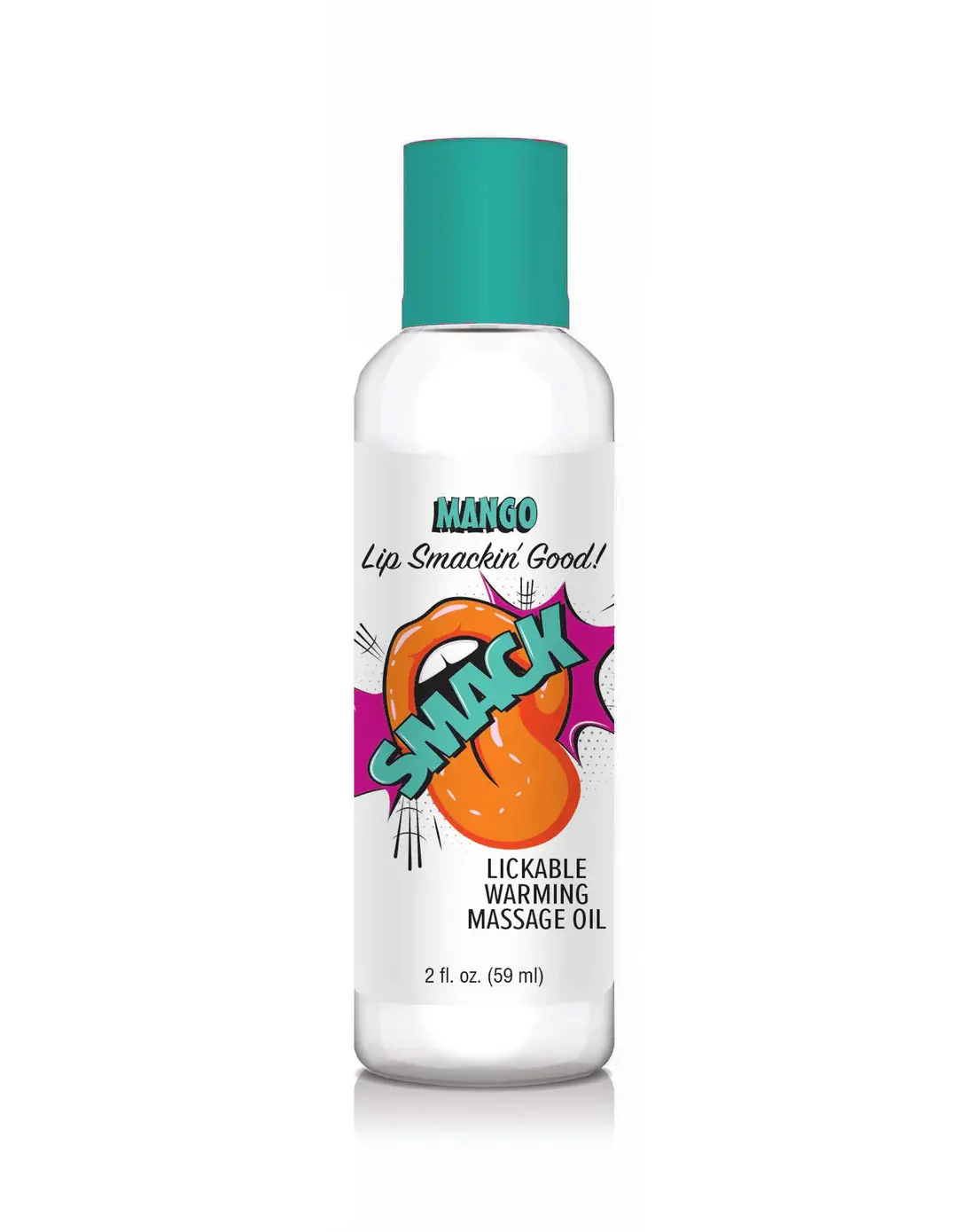 Smack Warming & Lickable Massage Oil - Mango 2Oz 1