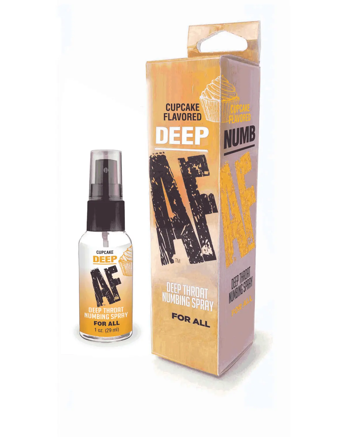 Deep Af Throat Numbing Spray – Cupcake 1