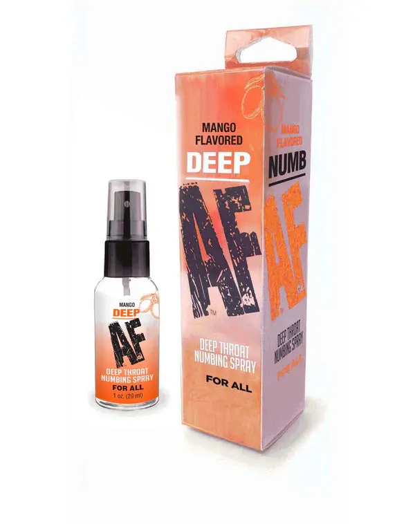 Deep Af Deep Throat Numbing Spray- Mango, 1Oz 1