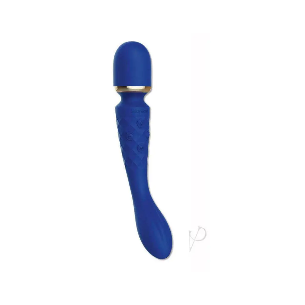 Bodywand Luxe 2-Way Wand Massager - Blue 1