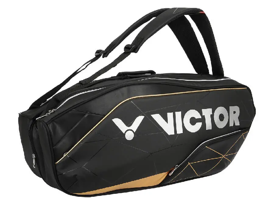 Victor Br9211 C 6-Piece Badminton Racket Bag (Black) 1