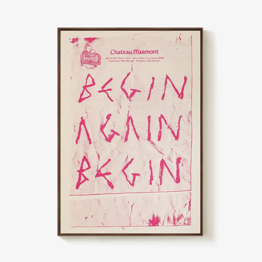 Begin Again Begin Pink 1