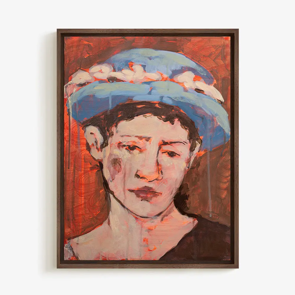 Blue Hat Portrait – “The Performer” 1