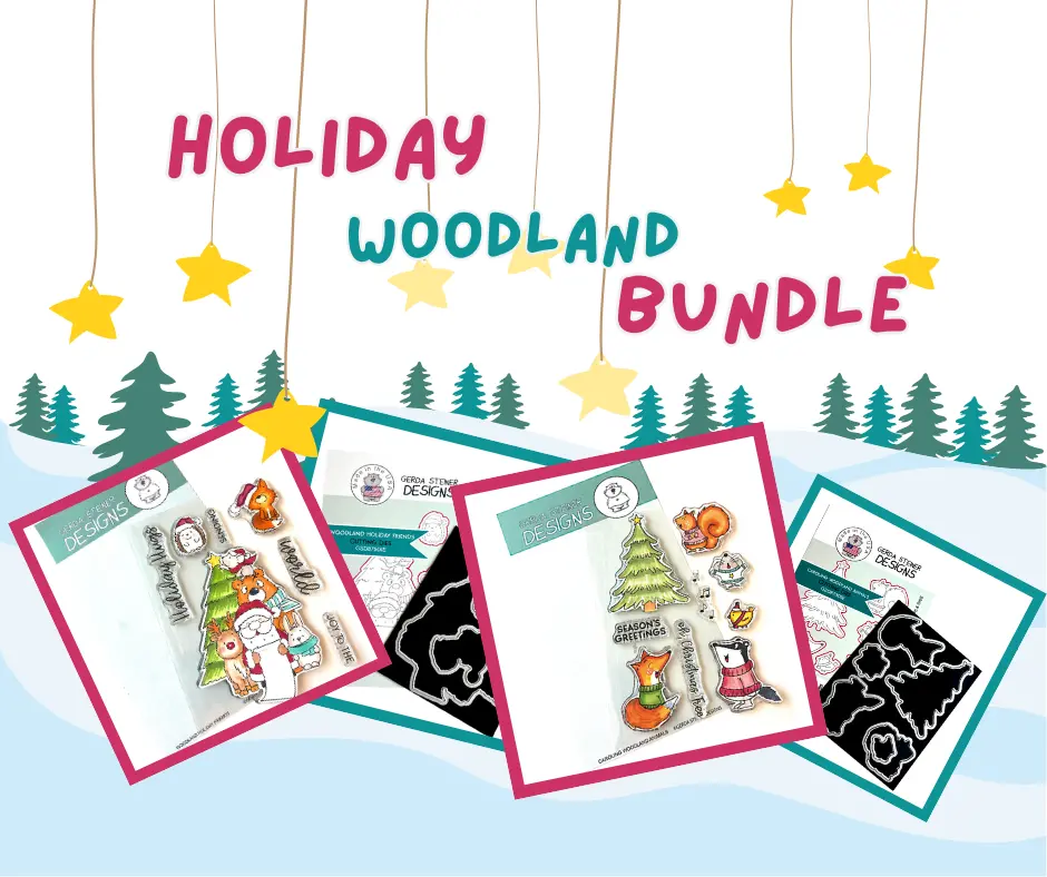 Woodland Holiday Bundle: Stamps & Dies 1