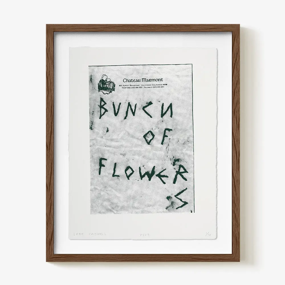 Bunch Of Flowers Dark Green 1