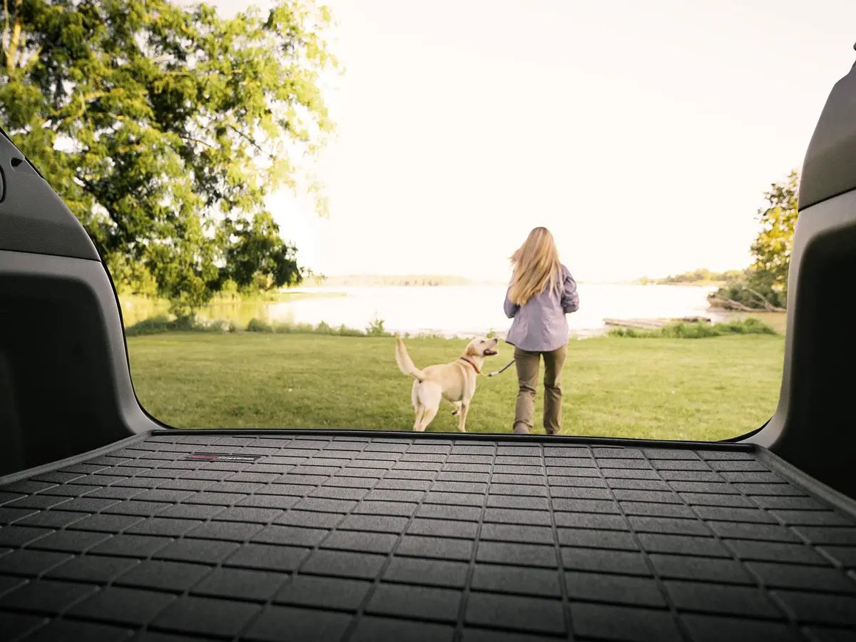 Alfombra Weathertech Para Ford Expedition Y Lincoln Navigator 2018+ Cargo Liner Para El Baúl En Color Negro. 1