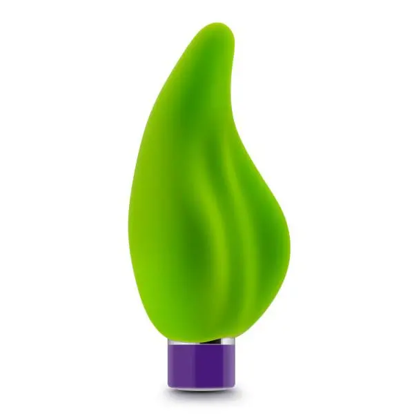 Aria Sweet Leaf Rechargeable Bullet Vibrator Kit Green 1