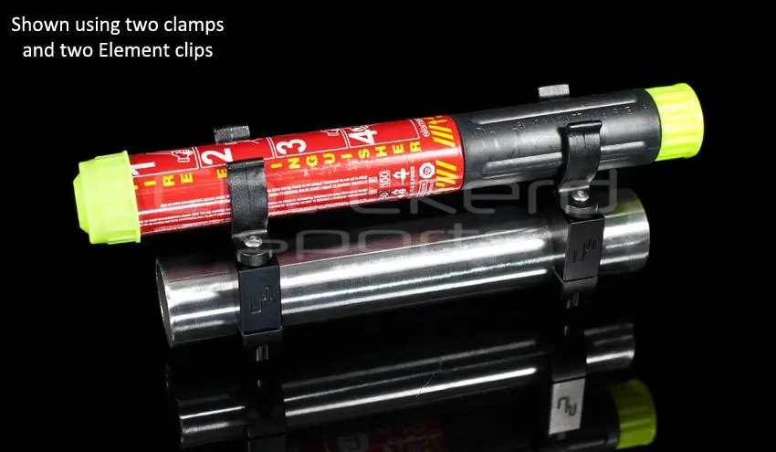 E50 Fire Extinguisher W/Cs Tube Clamps And Clips 1