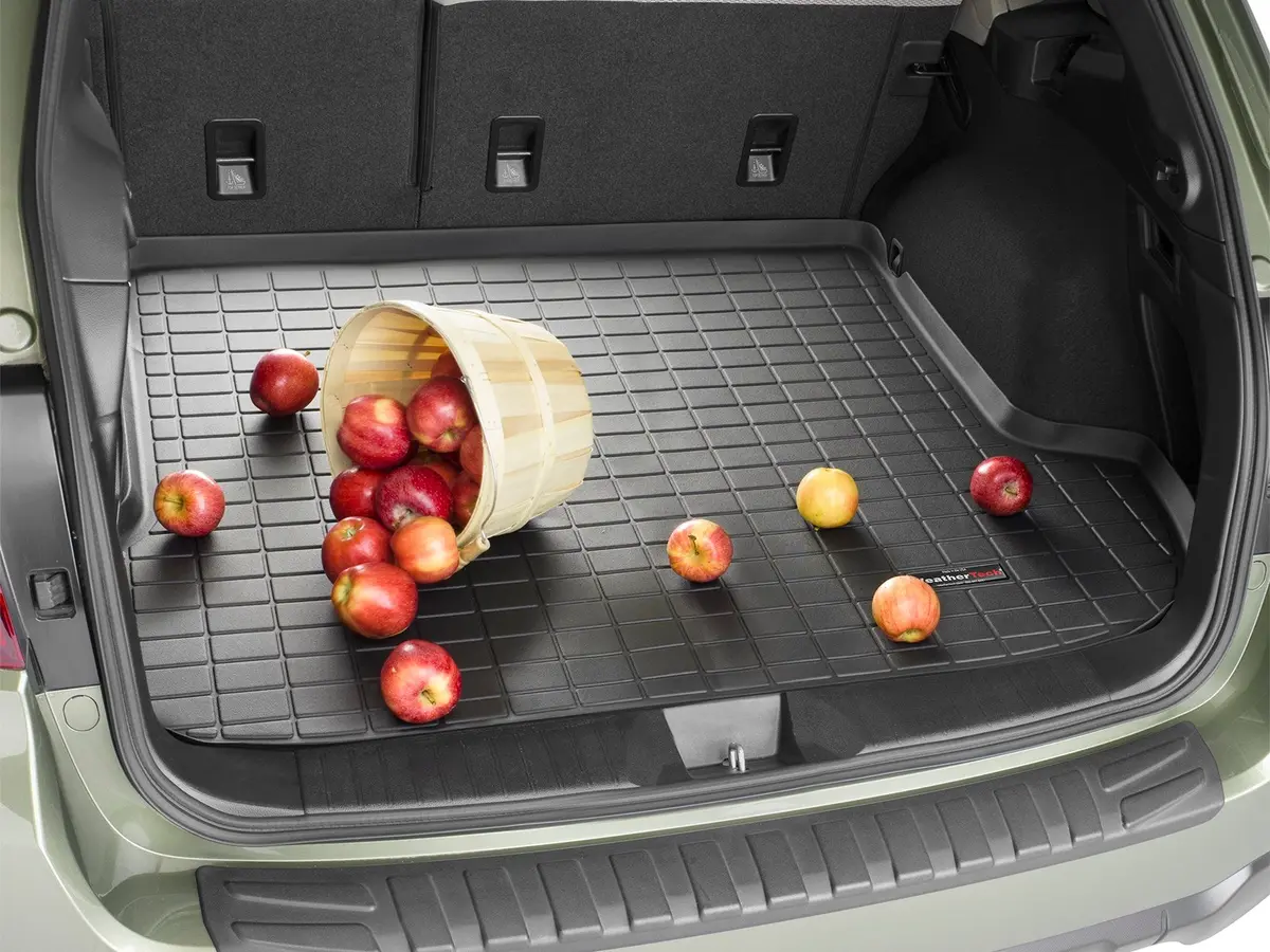 Alfombra Weathertech Para Ford Mustang Año 2015 En Adelante. Cargo Liner Para El Baúl En Color Negro. 2