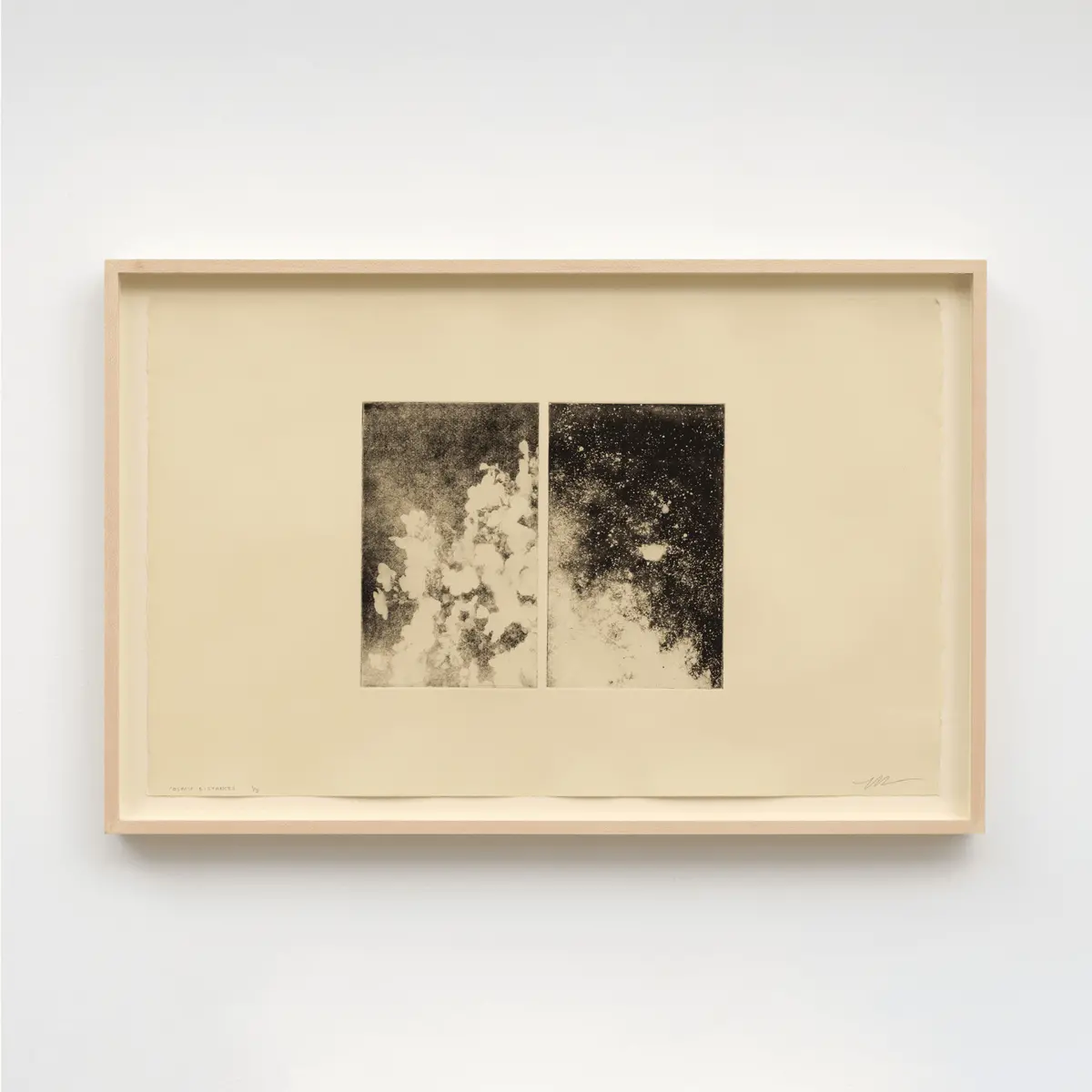 Cosmic Distances (Diptych Iii) 1