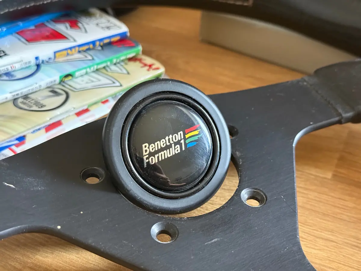 1992 Momo Benetton Formula 1 Horn Button 1