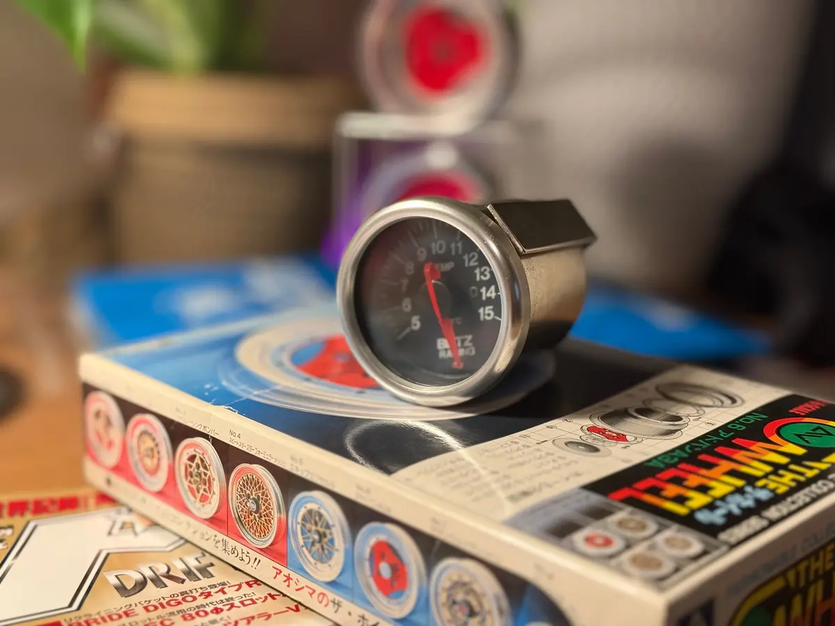 Blitz Oldschool Temp Gauge 1