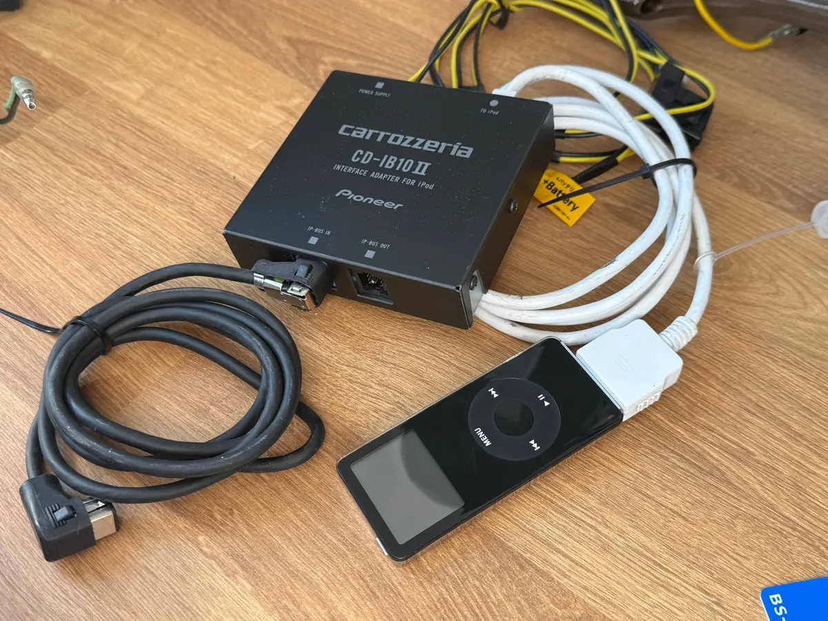 Pioneer Carrozzeria Cd-Ib10ii Apple Ipod Adapter 1