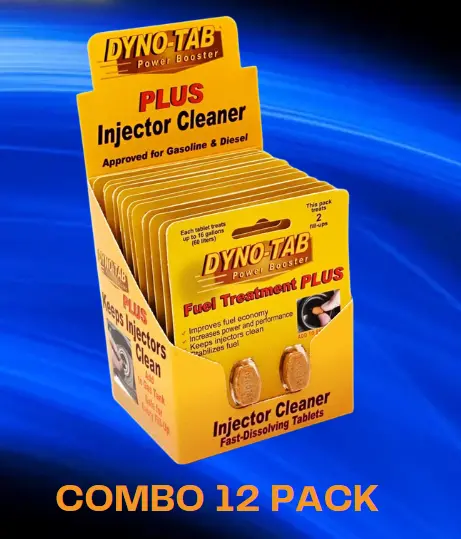 Combo Con 12 Unds De Limpia Inyectores Dyno Plus 1