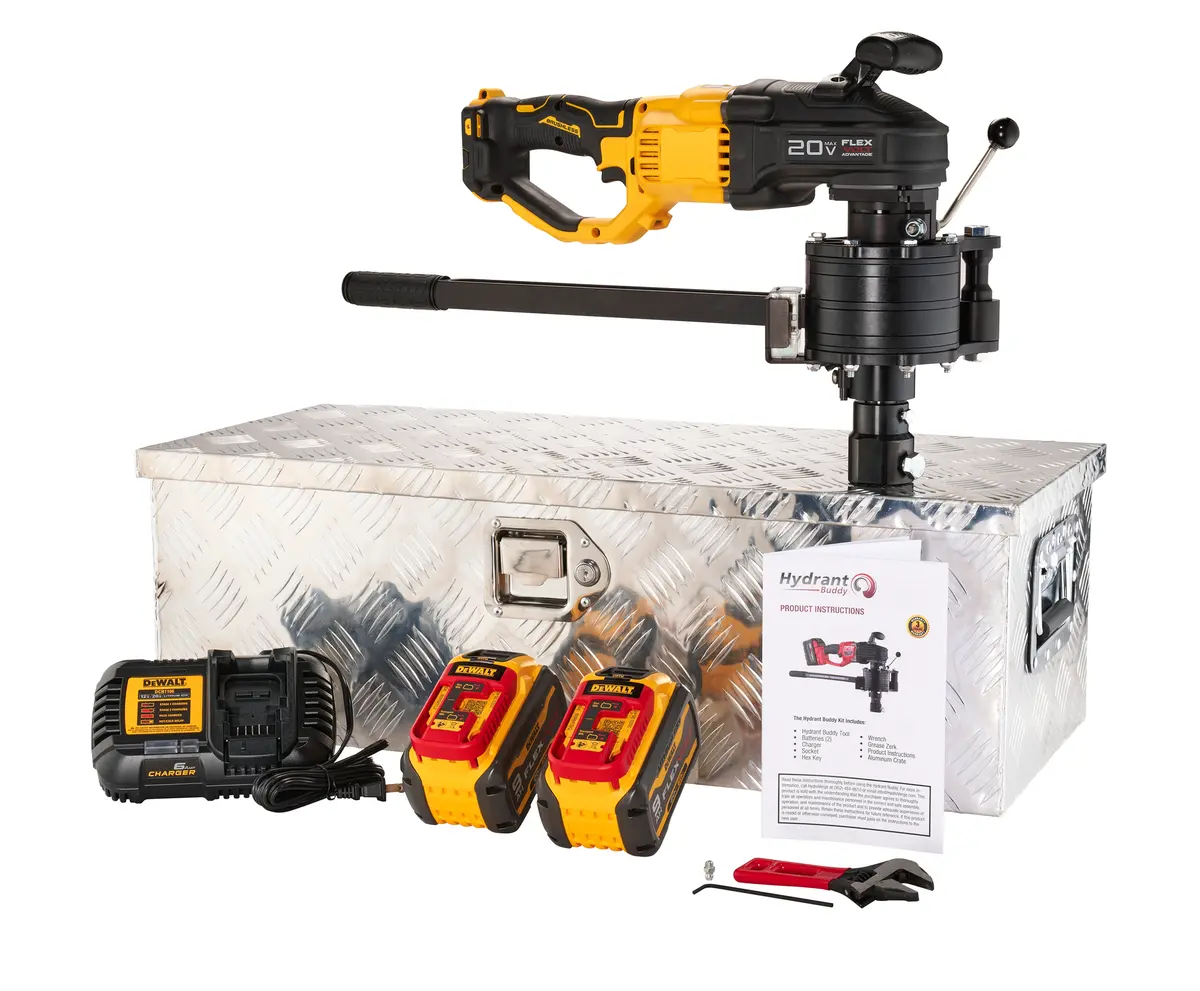 Hydrant Buddy (Dewalt) - Fire Hydrant Flushing And Valve Exerciser Tool 1