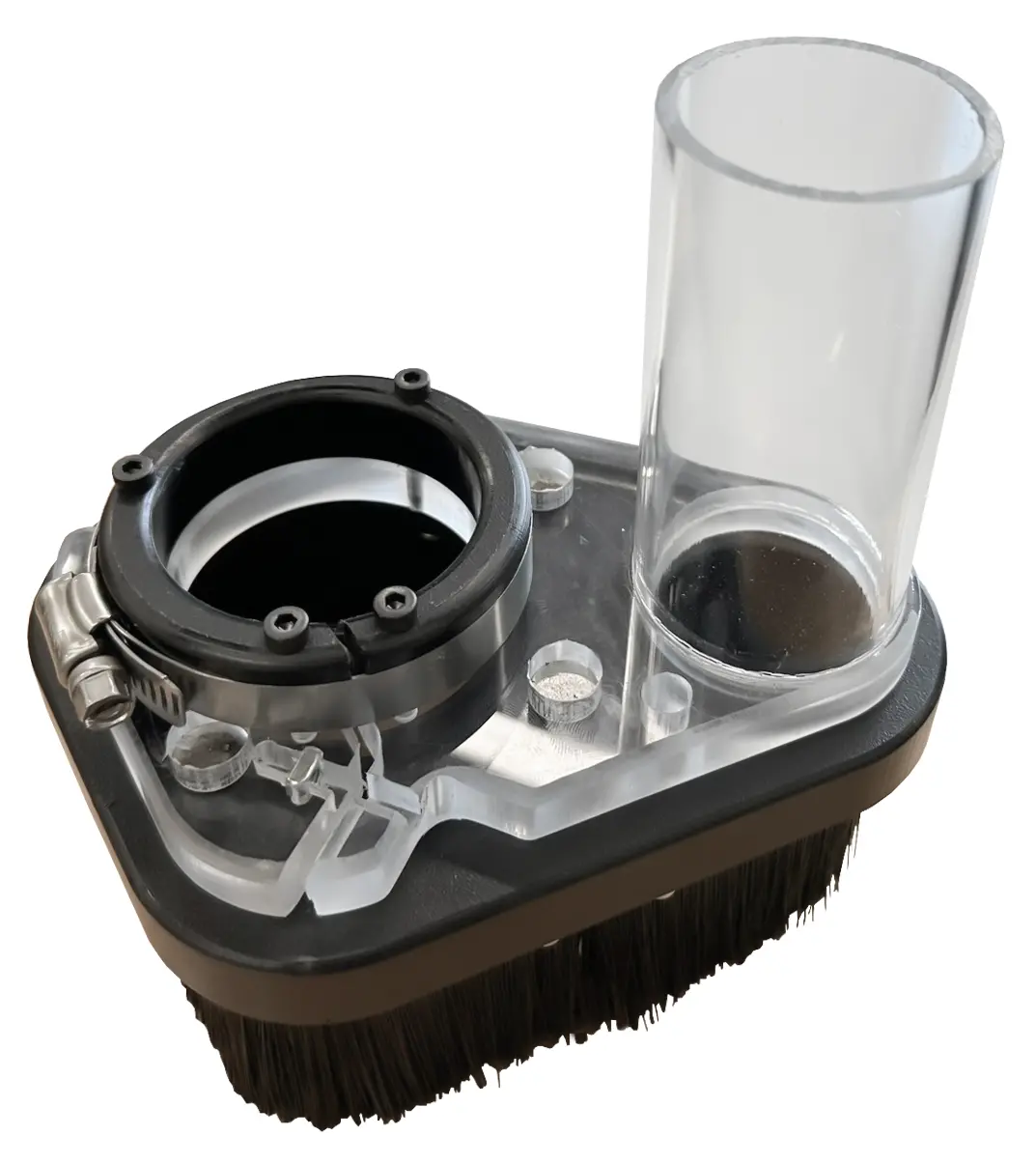 Dust Foot Assembly For Desktop Tools With Spindle 1