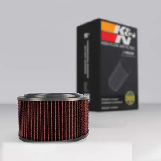 E-0662 Filtro De Aire De Motor K&N Para Ford Ranger Y Mazda Bt-50 Motores Diesel 3.2L Y 2.2L 2012 En Adelante. 1