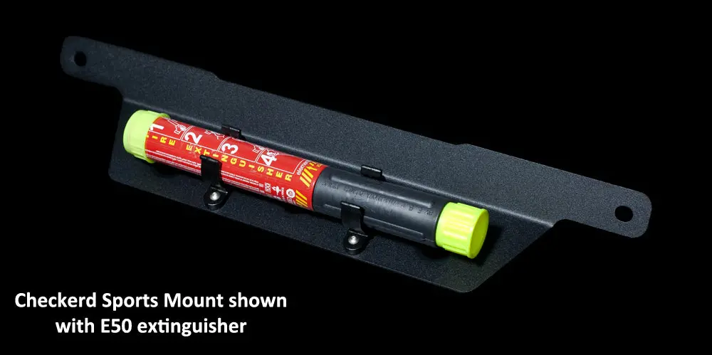 Eg/Ek/Dc2 Element E50 Fire Extinguisher / Seat Mount Combo 1