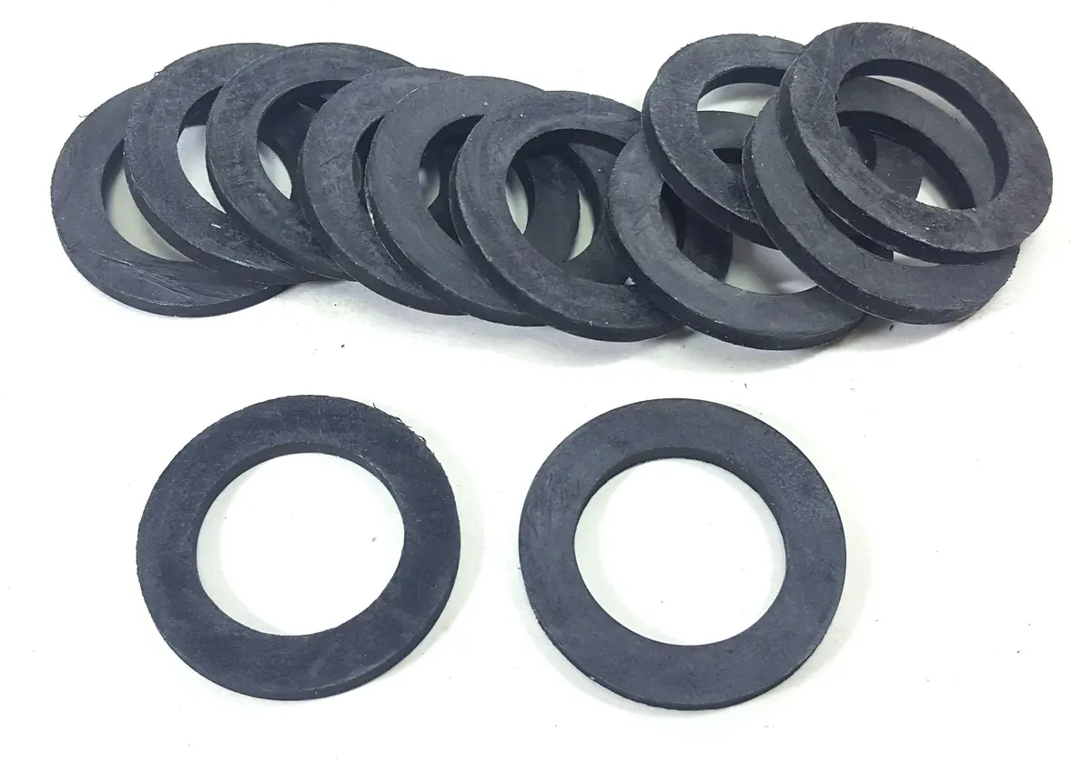 1" Epdm Rubber Water Meter Gasket, 1/4" Extra Thick, For 1" Water Meters, Nsf-61 1