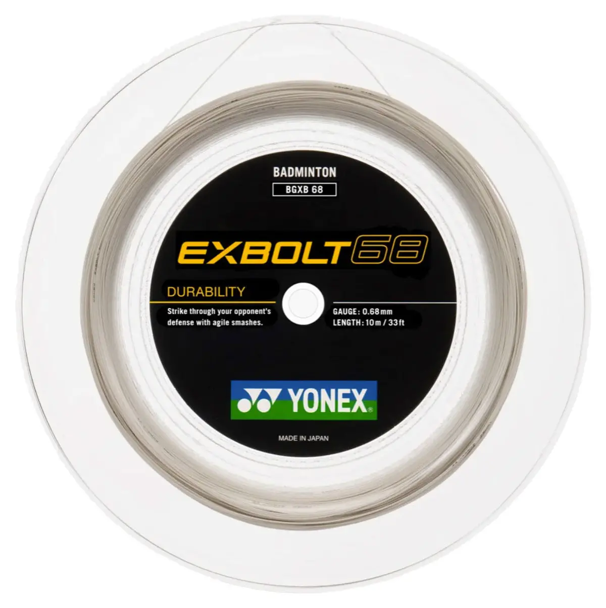 Yonex Exbolt 68 Badminton String Reel (200M) 1