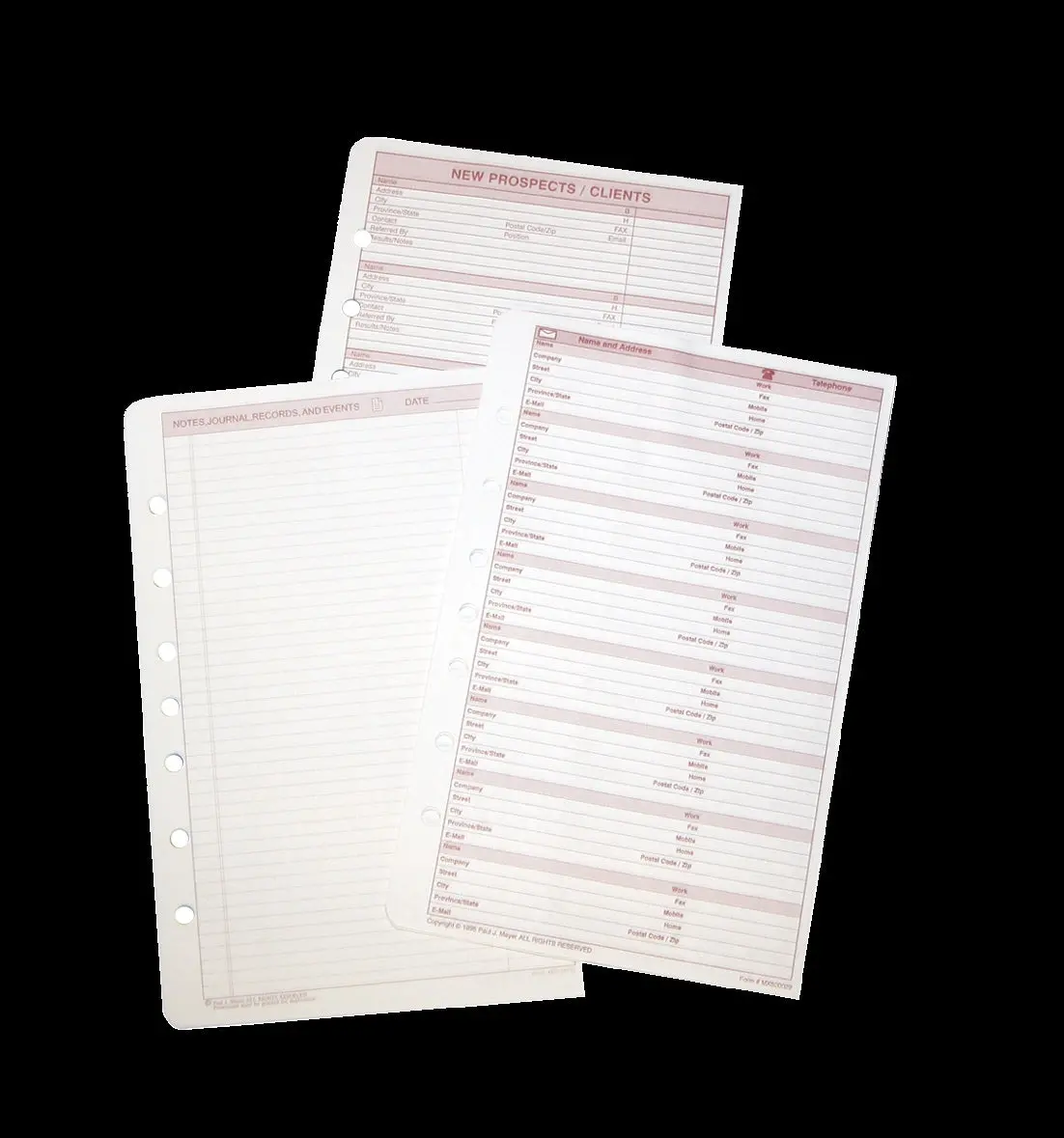 Notes, Journal, Records, And Events 1