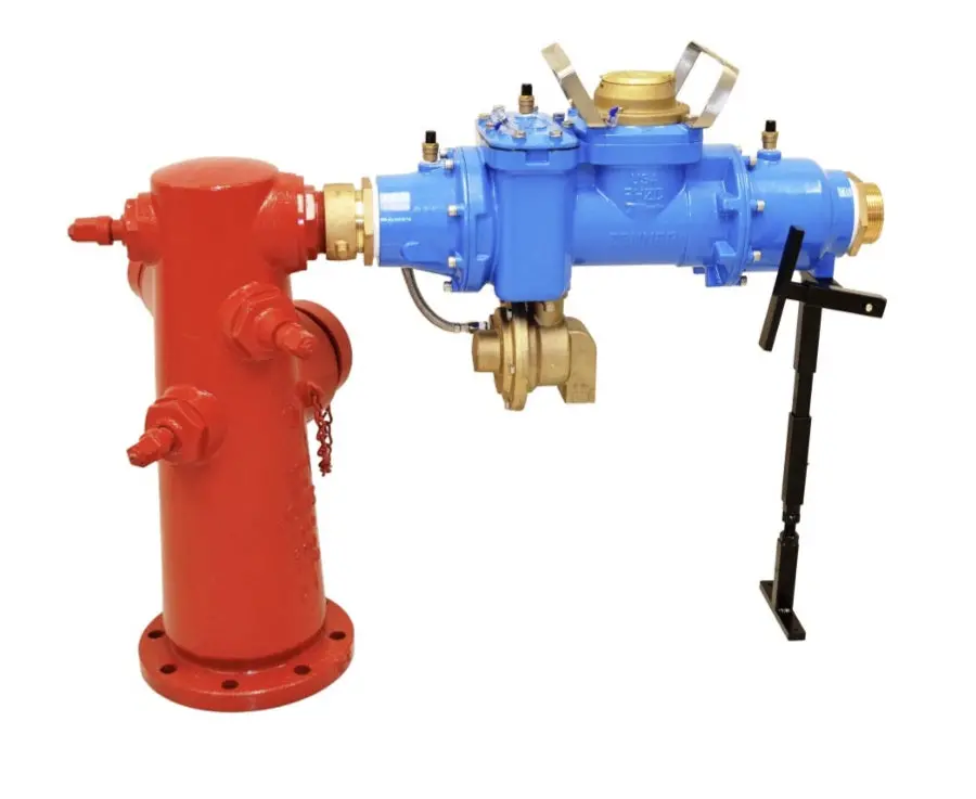 Zenner Fhzd Dual Check Rpz Fire Hydrant Meters 1