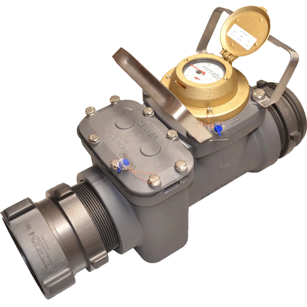 Zenner Fire Hydrant Meter - High Flow Fhzh 1