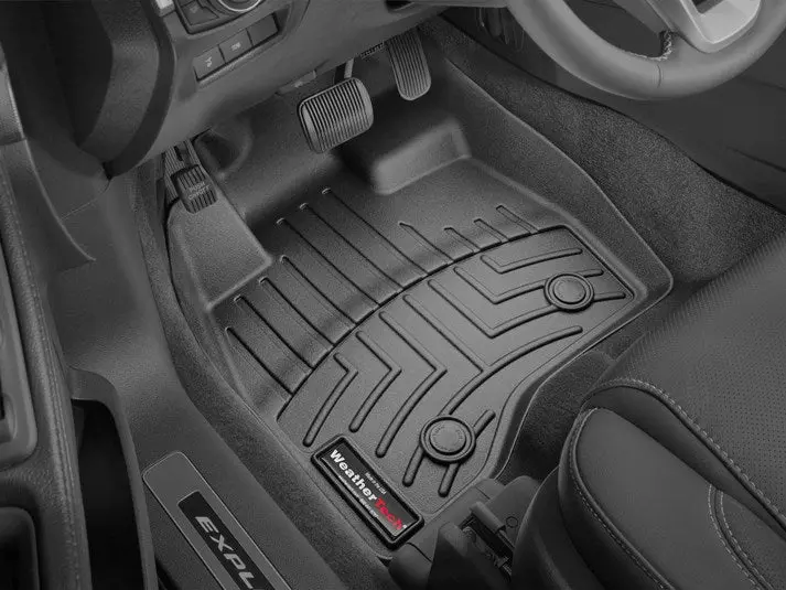 Alfombra Weathertech Floorliner Para Ford Explorer 2017 En Adelante En Color Negro. 1