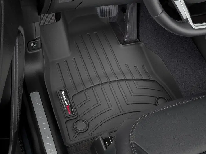 Alfombra Weathertech Floorliner Para Ford Explorer 2021 (7 Pasajeros)  En Color Negro 1