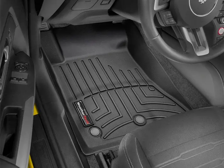 Alfombra Weathertech Bandeja Floorliner Para Ford Mustang 2015 En Adelante. 1
