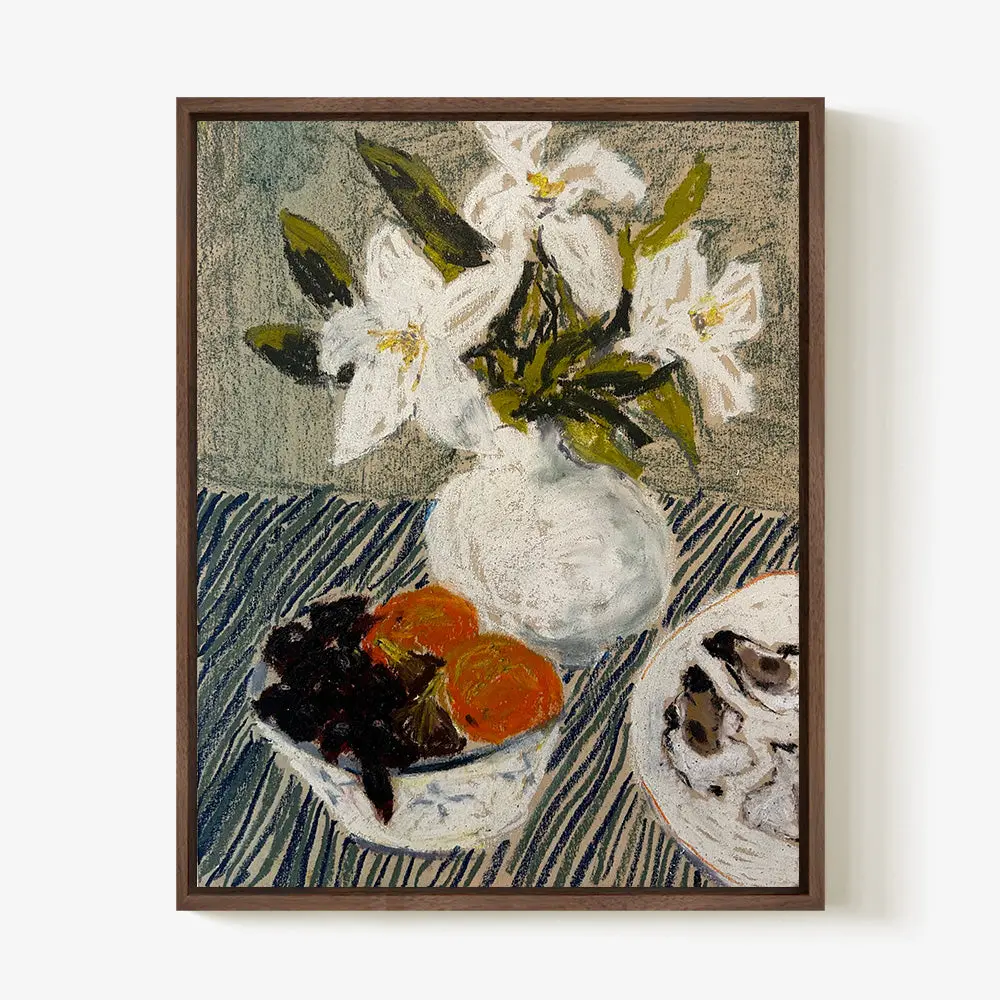 Flowers, Fruit, Oysters 1