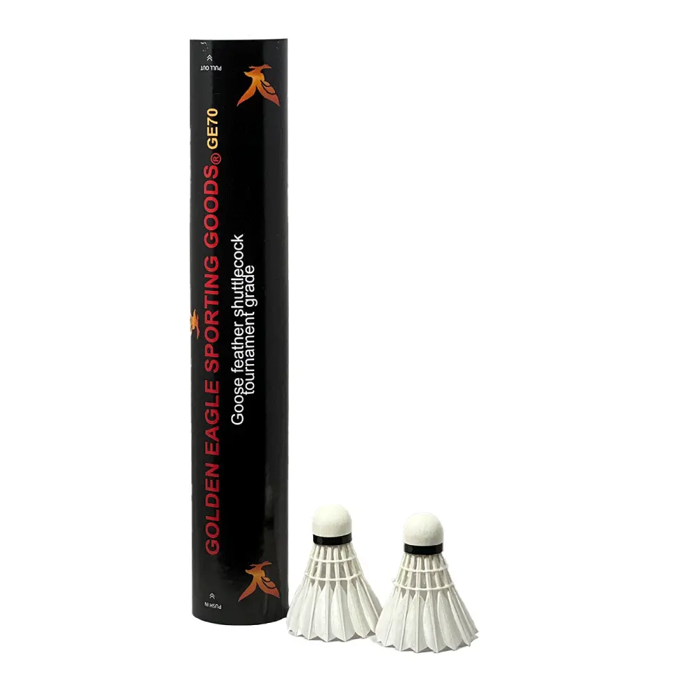 Ge70 Golden Eagle Badminton Feather Shuttlecock 1