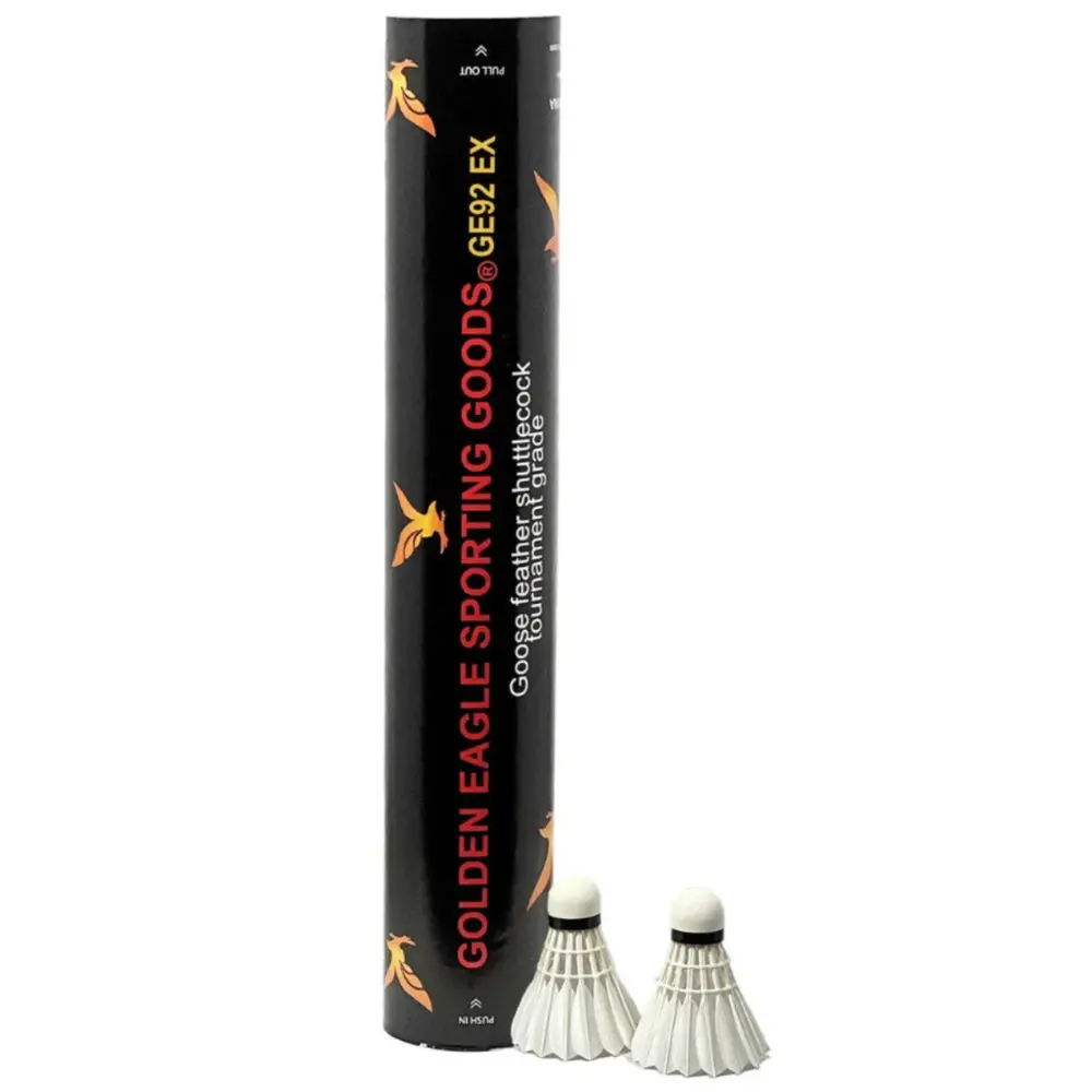 Bwf Approved Ge92 Ex Golden Eagle Badminton Feather Shuttlecock 1