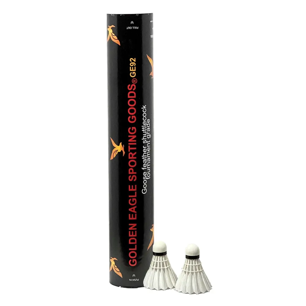 Bwf Approved Golden Eagle Ge92 Best Feather Badminton Shuttlecock 1