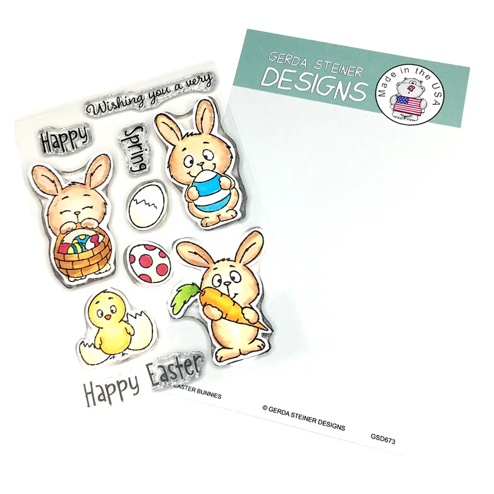 Easter Bunnies 4X6 - Gsd673 1