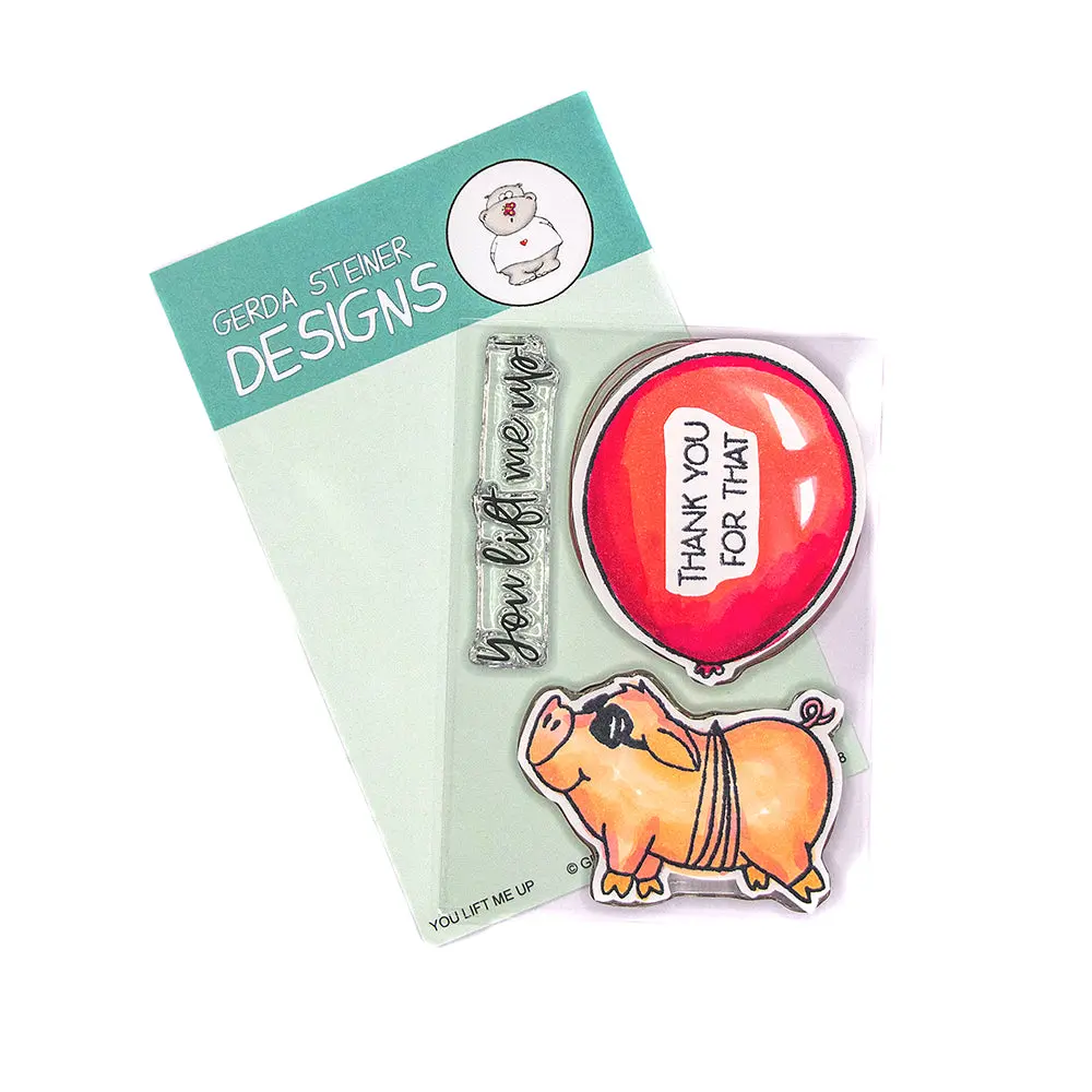 You Lift Me Up 3X4 Clear Stamp Set 1