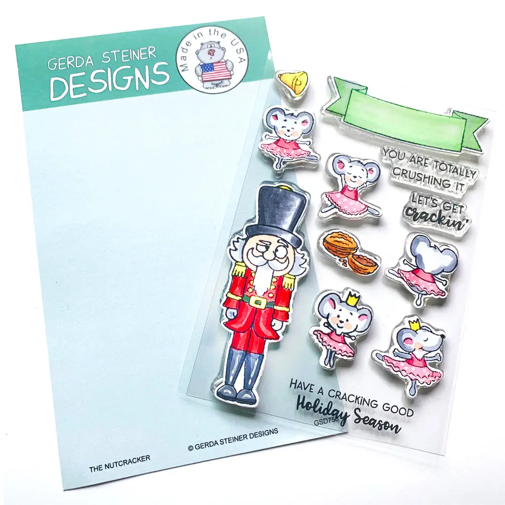 The Nutcracker 4X6 Clear Stamp Set - Gsd758 1