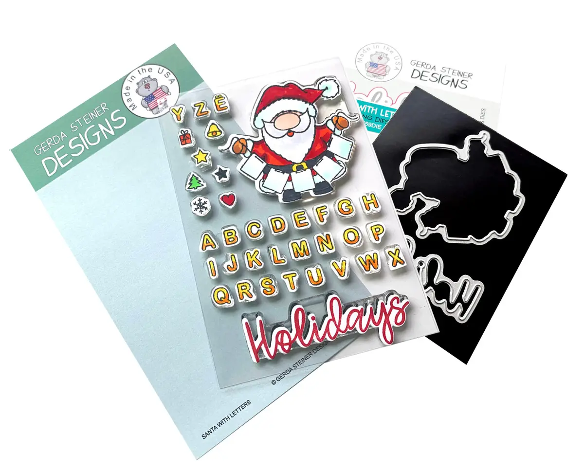 Santa With Letter - Bundle 1
