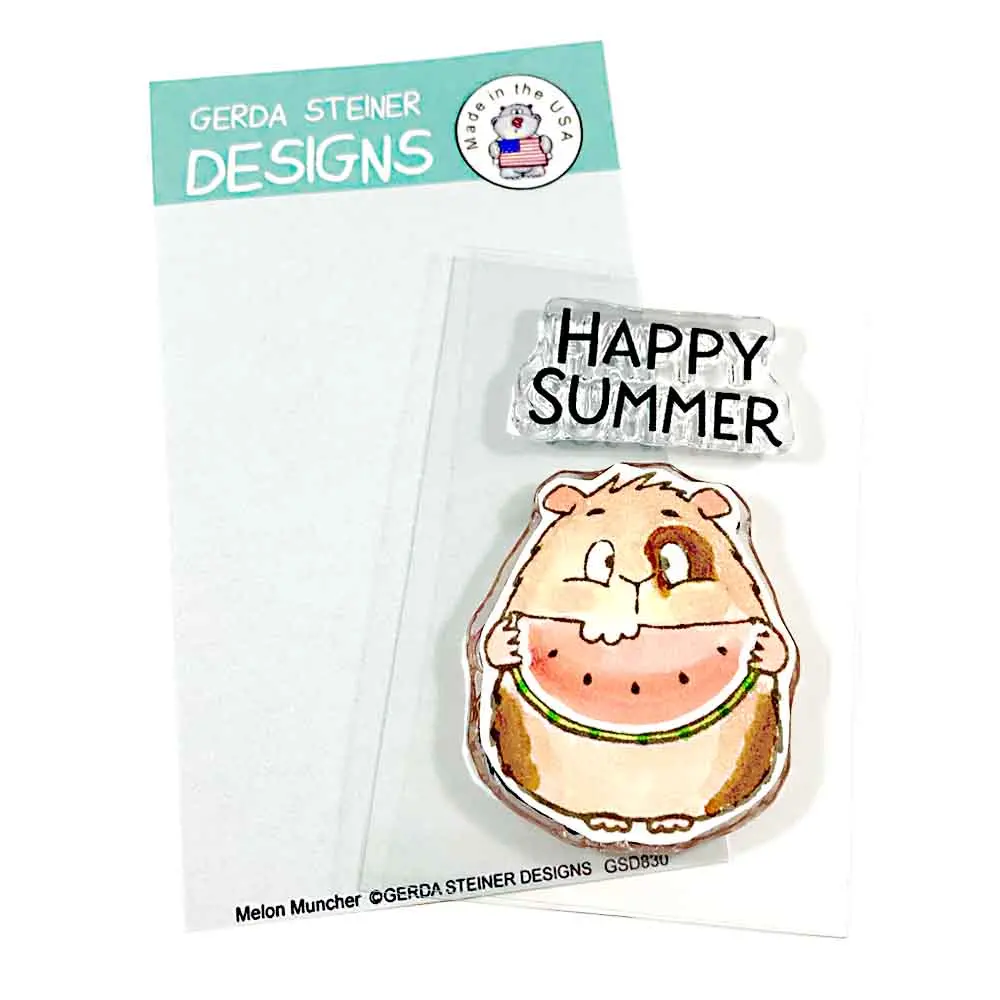 Melon Muncher - 2X3 Clear Stamp Set 1