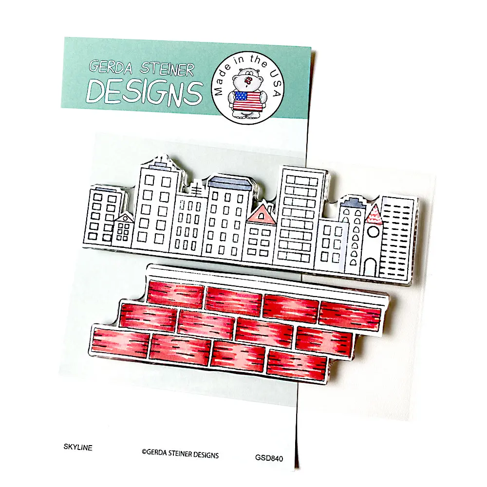 Skyline Clear Stamp Set - Gsd840 1