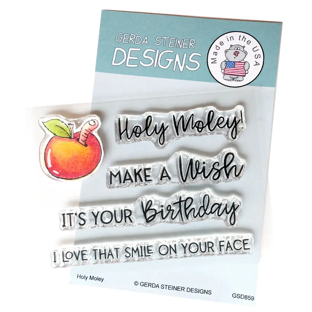 Holy Moley - 3X4 Clear Stamp Setm-Gsd859 1
