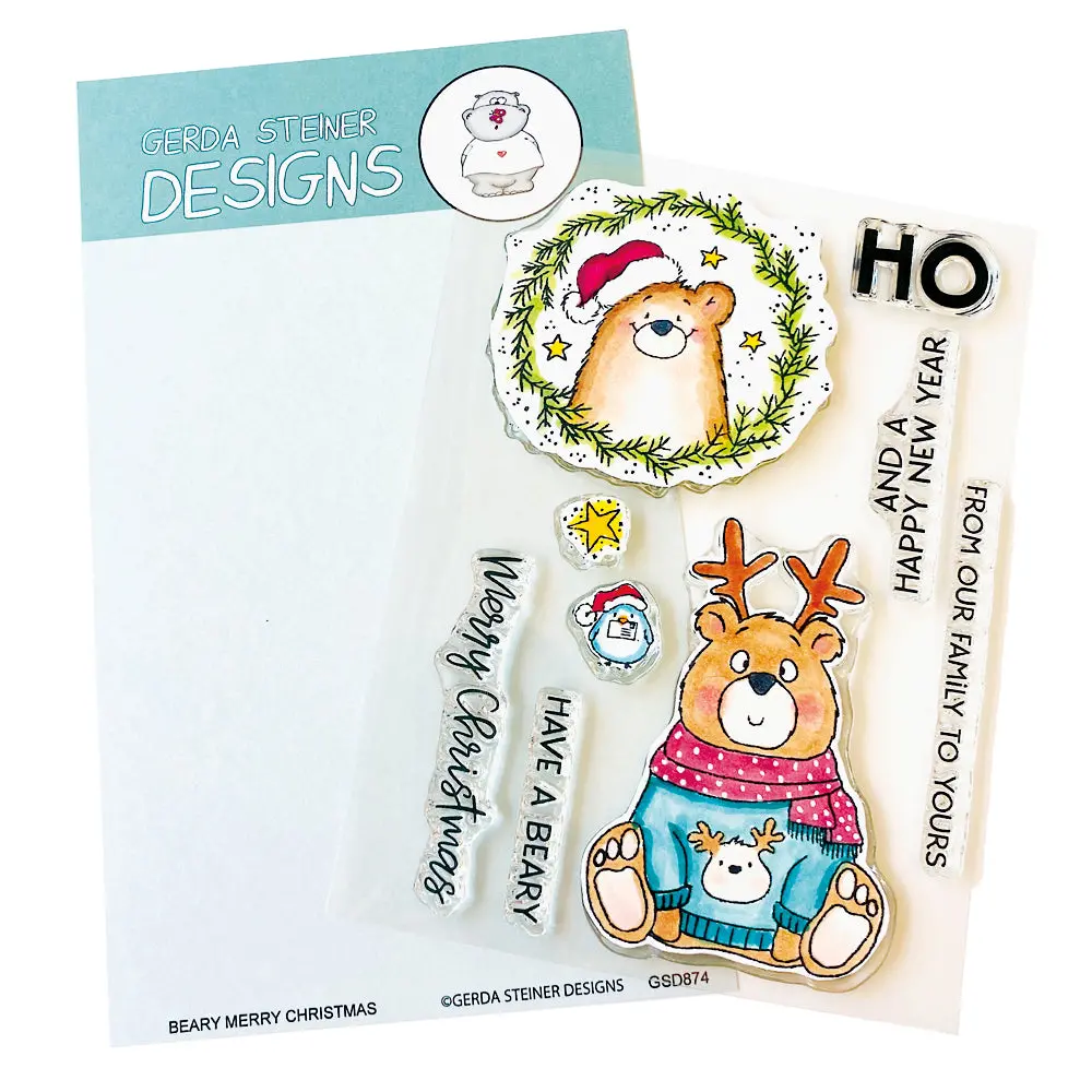 Beary Merry Christmas - Gsd874 1