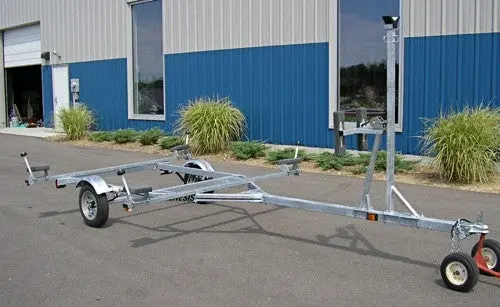 Genesis Galvanized Catamaran Trailer - Getaway 1