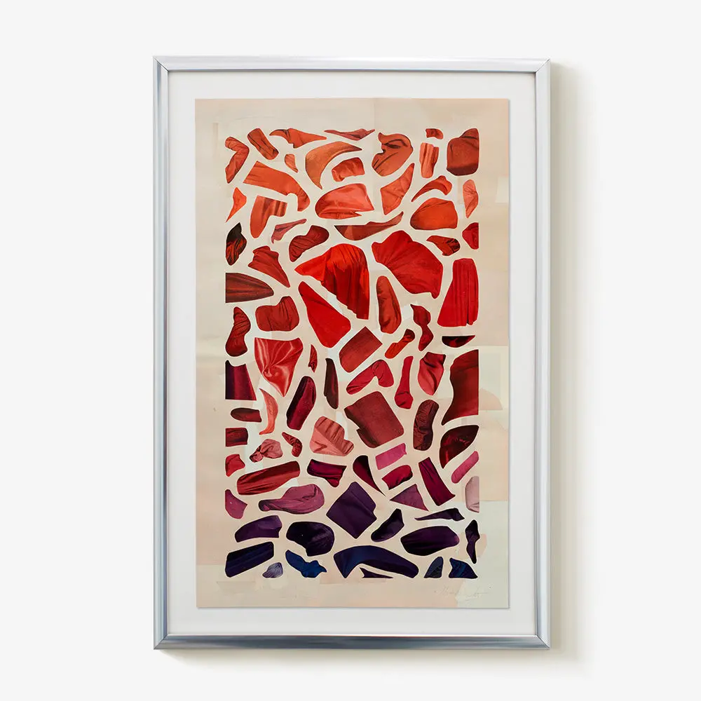 "Gradient, Orange To Navy Blue" 1