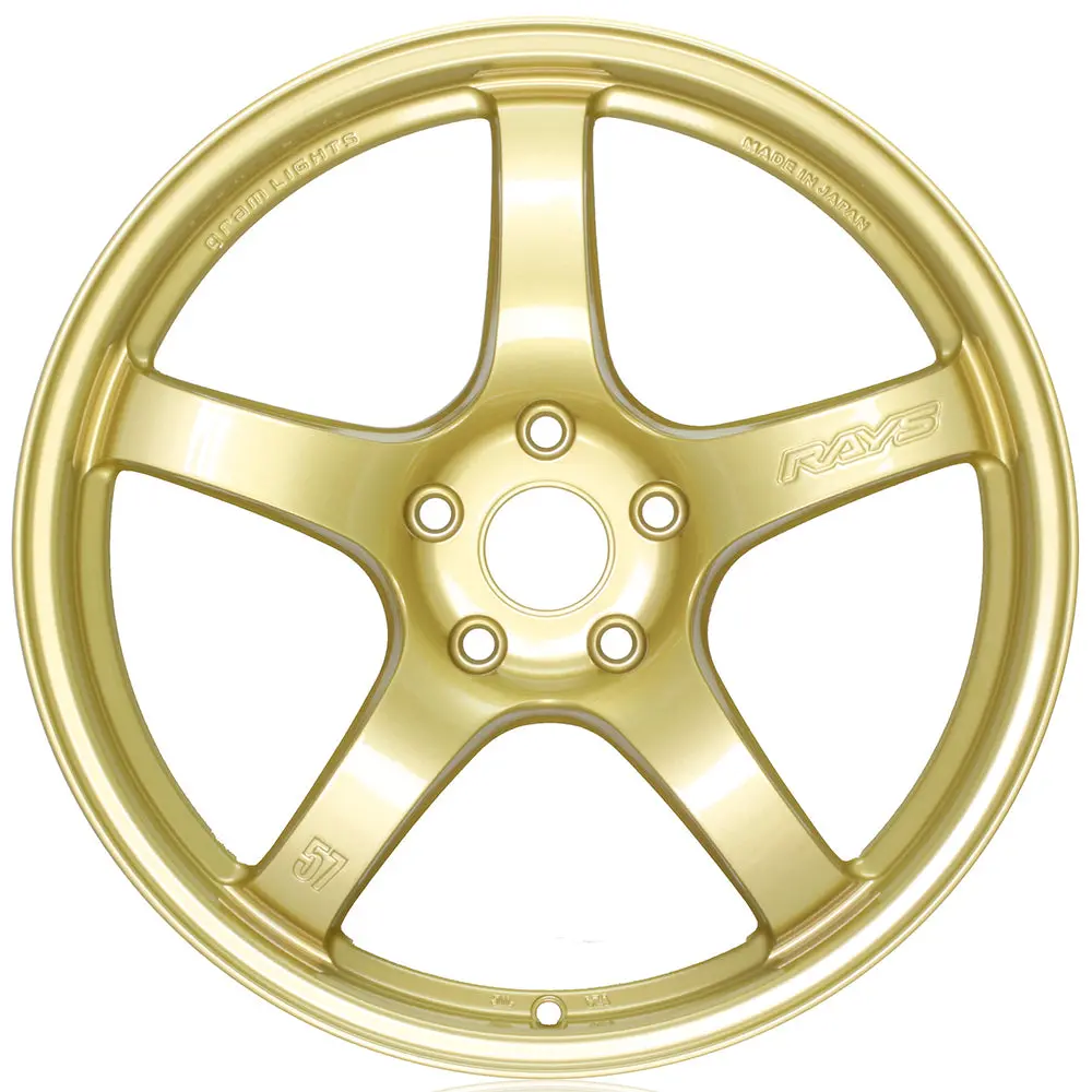 Rays Gram Lights 57Cr Wheels - Gold 19X9.5 / 5X120 / +35 1