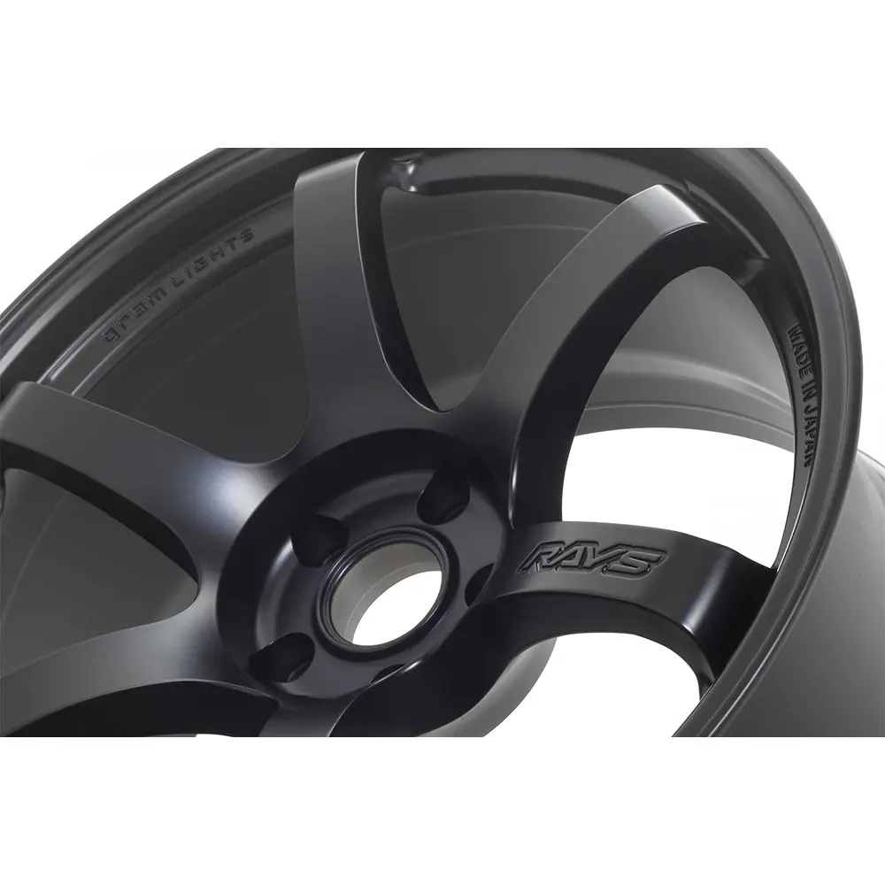 Rays Gram Lights 57Dr Wheels - Semi Gloss Black 17X9 / 5X114 3